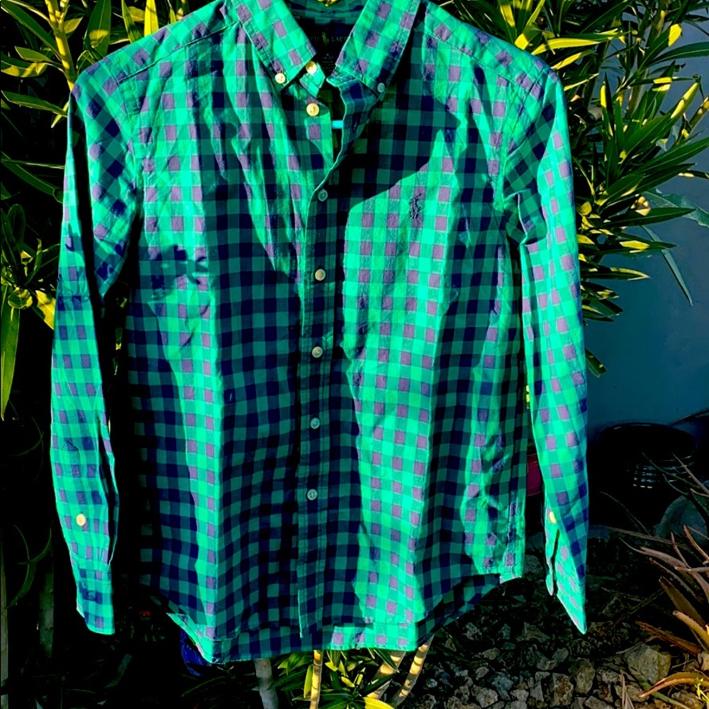 Ralph Laurent boy shirt size 10-12